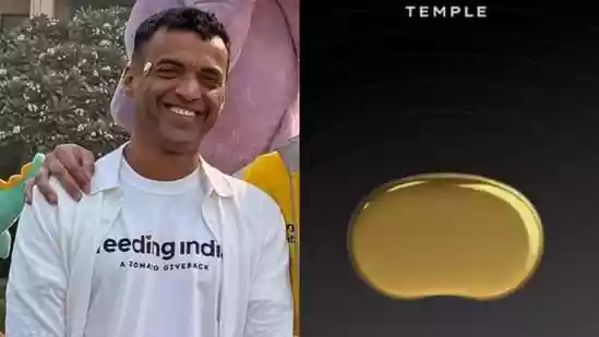 Zomato CEO Deepinder Goyal has shared a fresh update on the tiny golden device that recently sparked widespread curiosity after he was photographed wearing it