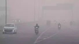 The air quality in the national capital was in the 