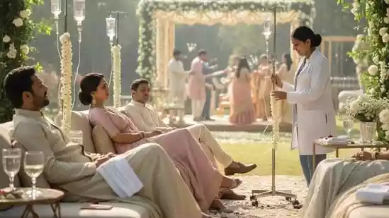 Delhi clinic, trolled for IV drips at weddings, says it’s not a ‘party gimmick’