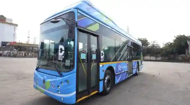 Delhi CM Rekha Gupta flags off 500 electric buses to mark BJP-led govt’s first year