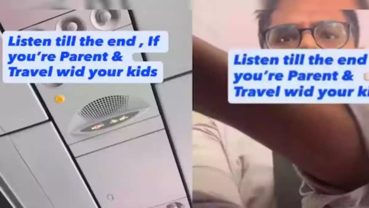 Delhi Man Travelling With Toddler Makes Thoughtful Pre-Flight Announcement