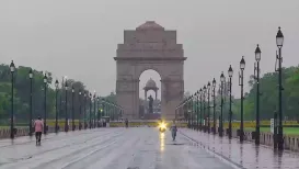 Delhi on Sunday (May 3, 2026) recorded a minimum temperature of 24.6°C and is likely to witness thunderstorms with rain, according to the India Meteorological