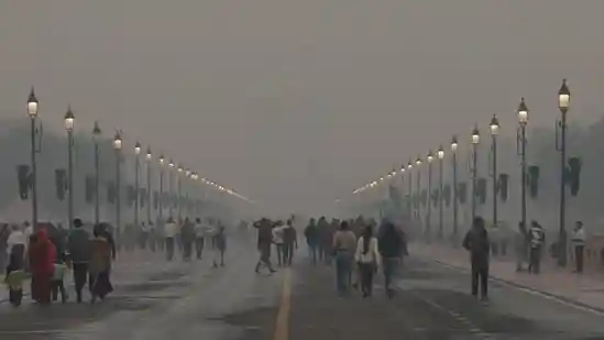 Delhi's air quality on Monday morning was hazardous with the Air Quality Index recorded to be 403 as the national capital continues to breathe toxic air