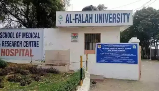 The Enforcement Directorate (ED) conducted a raid at the Okhla office of Al-Falah University in connection with the ongoing probe into the Delhi terror blast