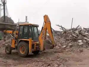 Demolition drive