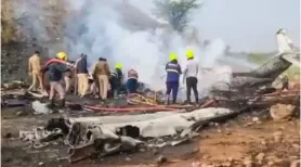 The aircraft encountered extremely dense fog in Pune district and the Baramati region, which caused it to lose its course NCP chief and Maharashtra Deputy