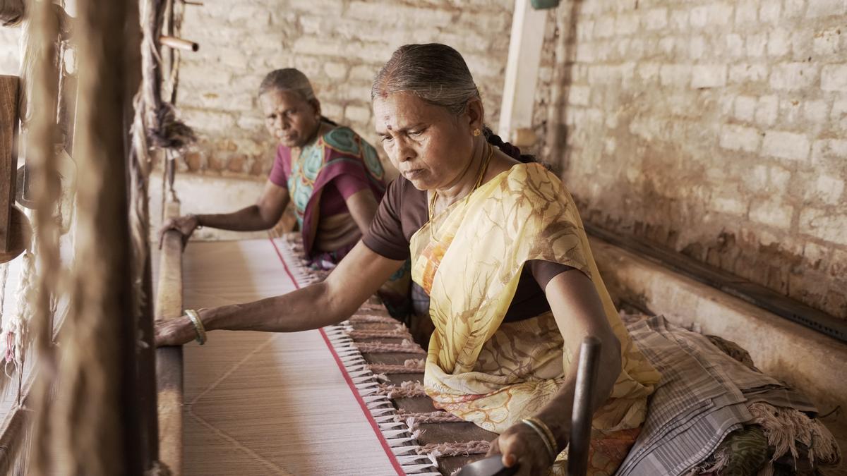 Designer Vino Supraja is all set to present her collection Weave: A Bhavani Tribute at the London Fashion Week later this month. Her line will feature handbags made using handwoven jamakkalams known for their bold, rich stripes in reds, blues, and greens, apart from western silhouettes made with patch-worked fabrics inspired by the rugs. The collection is the result of a journey that Vino took to Bhavani in Erode district two years ago.