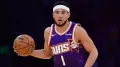Phoenix Suns guard Devin Booker will not return to Monday's game against the Lakers due to a right groin injury. Phoenix Suns guard Devin Booker will not