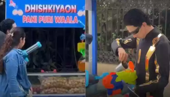 Dhishkiyaon pani puri wala