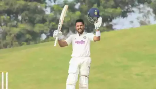 Dhruv Jurel's unbeaten 127 rescued a floundering India A innings for the second time in the game, guiding them to 382 for 7 declared