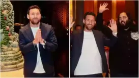 Global football superstar Lionel Messi made a special visit to Vantara, a wildlife rescue, rehabilitation, and conservation centre in Jamnagar, on Tuesday