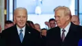 Barron Trump, the youngest son of US President Donald Trump, had turned heads on the Internet after a video showed him approaching Joe Biden