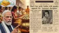 A newspaper clipping is circulating on X and WhatsApp, showing what appears to be a 1967 front page of The Hindu with the headline: “Don’t Buy Gold