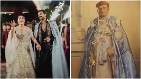 Did Vijay Deverakonda take fashion cues from a Maratha ruler for sangeet look