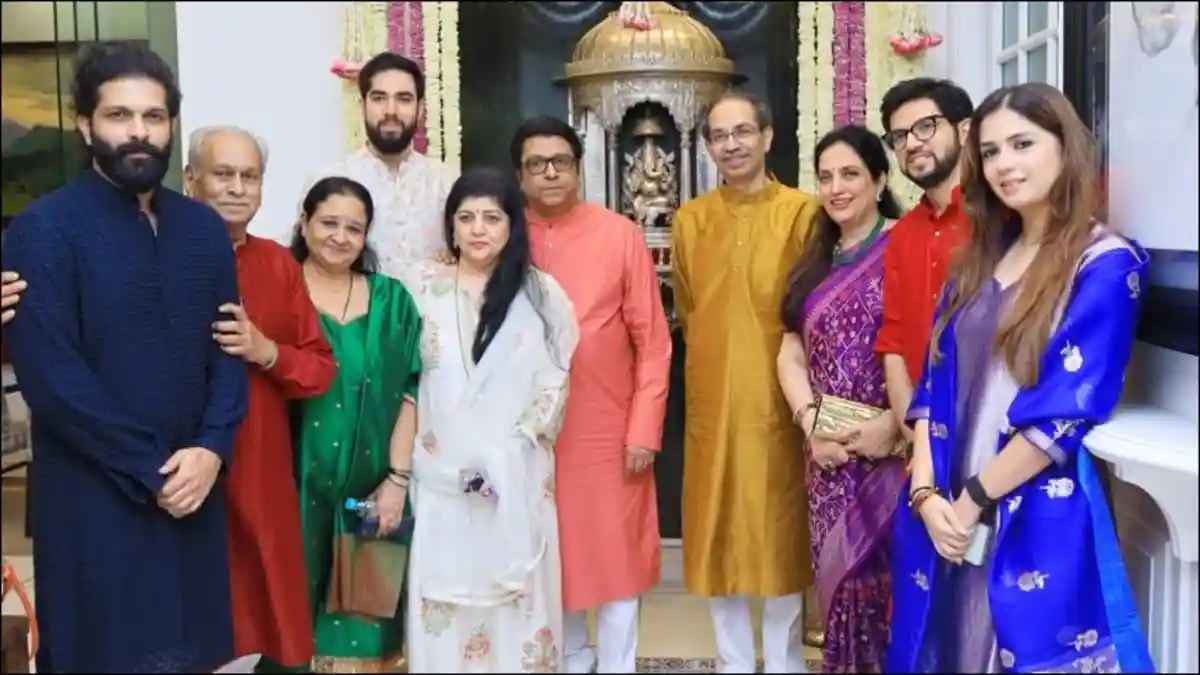 Diwali Reunion Sparks Alliance Speculation As Thackeray Clan Comes Together To Celebrate