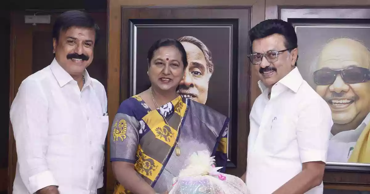 The Desiya Murpokku Dravida Kazhagam on Thursday joined the Dravida Munnetra Kazhagam-led Secular Progressive Alliance in Tamil Nadu ahead of the Assembly