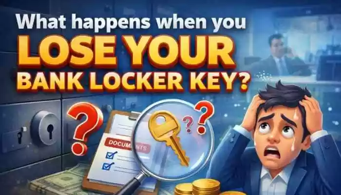 If you find out that your locker key is missing, the first step is to immediately inform your bank branch. Most banks require customers to submit a written