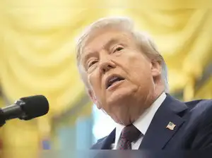 Donald Trump said his administration will go to the Supreme Court. They will seek a quick decision on tariffs. He warned that the country would face serious problems without them. Trump described a lower court ruling as shocking. The ruling created uncertainty about trillions of dollars collected through tariffs. He spoke at a press conference in the Oval Office.