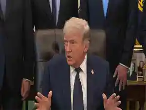 President Donald Trump declared nuclear weapons would never be used. He asserted US control over the Strait of Hormuz, keeping it closed to pressure Iran for a