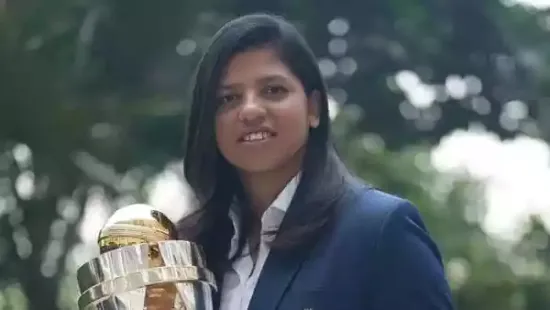 Richa Ghosh became the second Indian women cricketer to be appointed as the Deputy Superintendent of Police (DSP) after the Bengal wicketkeeper-batter played a