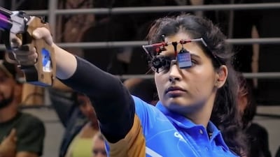 Double Olympic medallist Indian shooter Manu Bhaker secured fourth place in the women's 25m pistol competition at the Asian Shooting Championship on Monday. Bhaker's compatriot Esha Singh finished sixth in the eight-woman final with a score of 18 points. Bhaker shot 25, which was four points fewer than Vietnam's bronze medallist Thu Vinh Trinh, who scored 29.