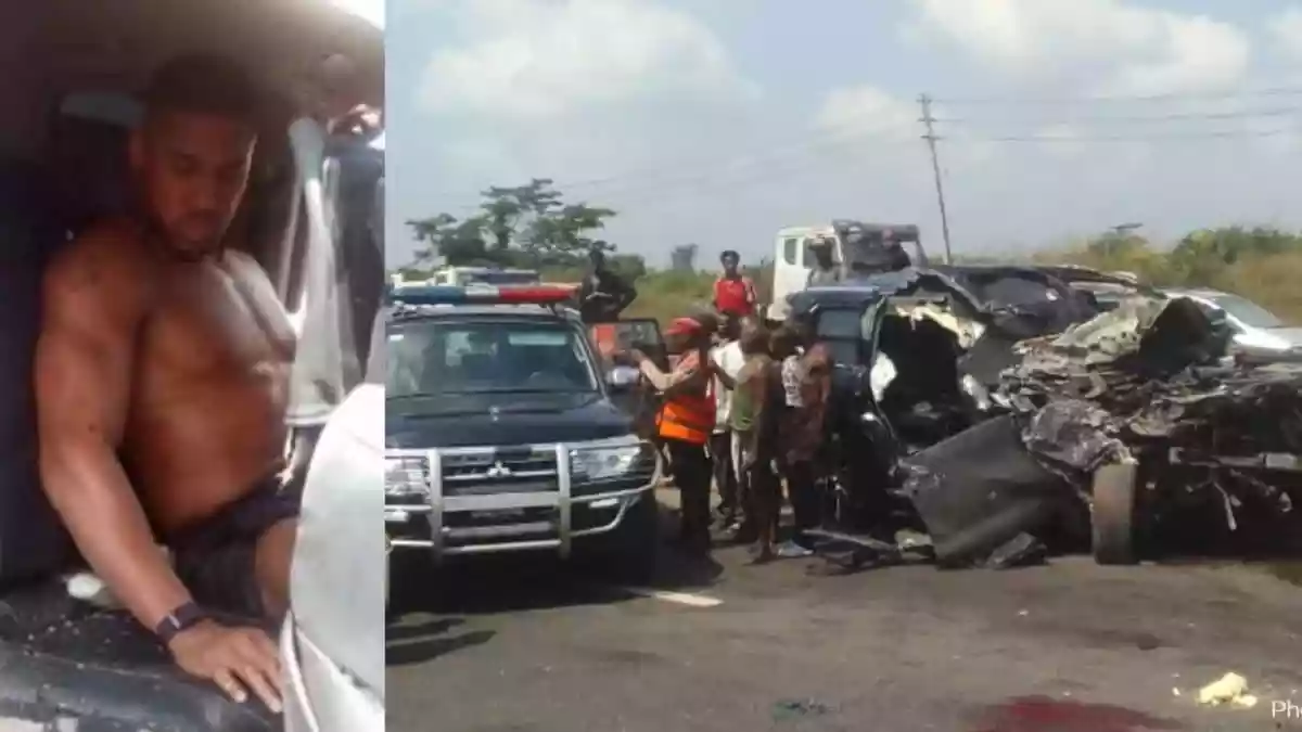 Nigerian police have charged the driver of the car carrying British boxing star Anthony Joshua following a fatal highway crash that killed two passengers