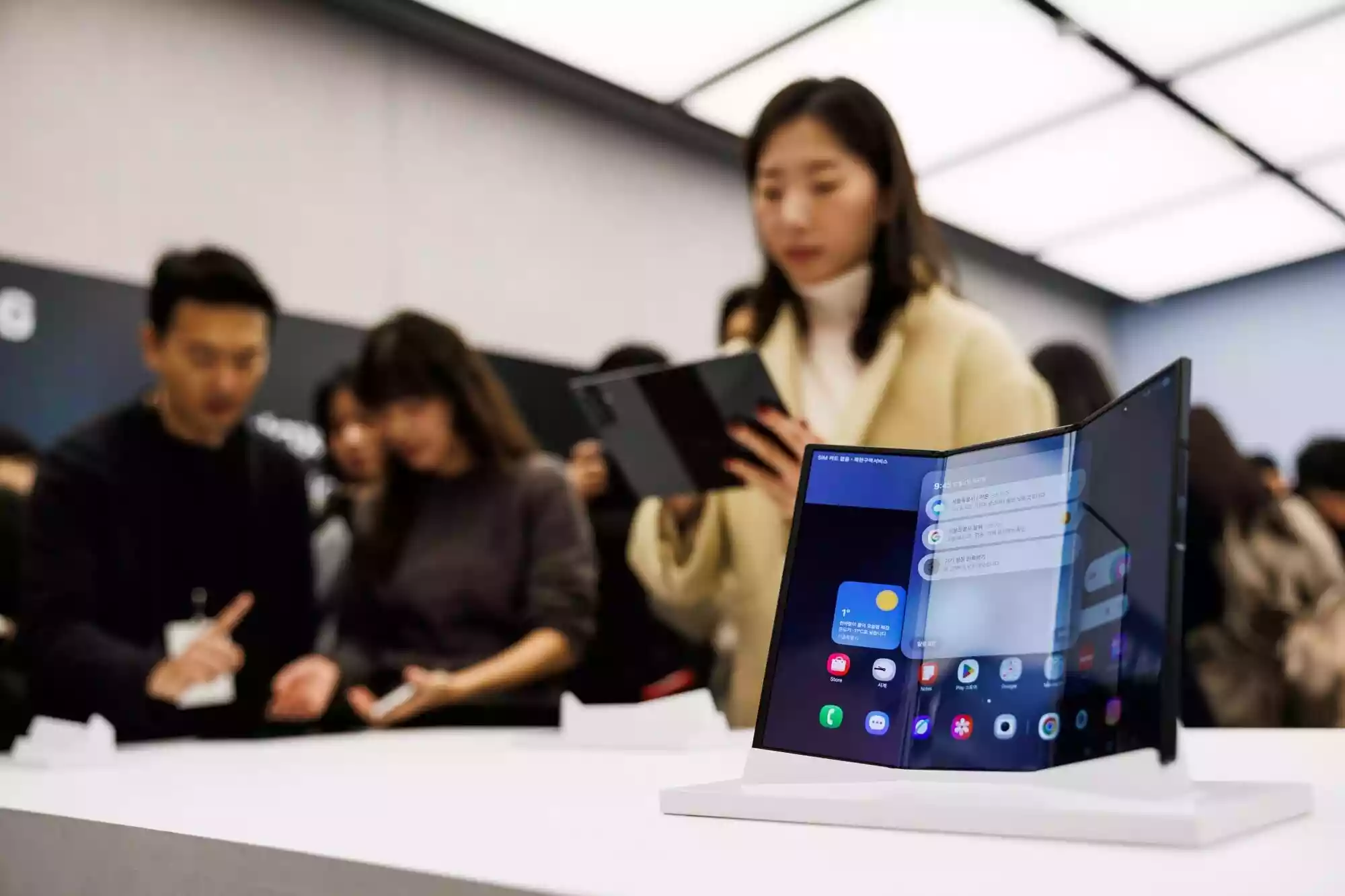 Samsung has started selling its first smartphone with a tri-folding screen, the Galaxy Z TriFold. With the device now available to buyers