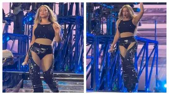 During her Cowboy Carter Tour in Paris, Beyoncé wowed the crowd in a custom black bodysuit adorned with over 10,000 Swarovski crystals by Manish Malhotra. Beyonce made a stunning sartorial statement on the Paris stop of her Cowboy Carter Tour, stepping into the spotlight wearing a custom-made ensemble by one of India's most celebrated designers, Manish Malhotra. The collaboration marks a milestone moment, highlighting Manish's craftsmanship on the global stage. (Also read: Manish Malhotra teases Nysa Devgn's Bollywood debut, she sparkles in his orange lehenga: Pics)