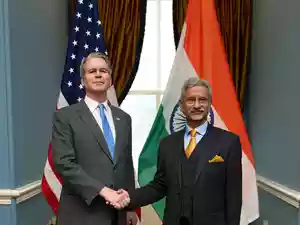 EAM Jaishankar meets US Treasury Secretary Bessent