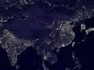 Earth's nighttime illumination increased by 16% between 2014 and 2022, driven by urban expansion and energy access in developing regions. However