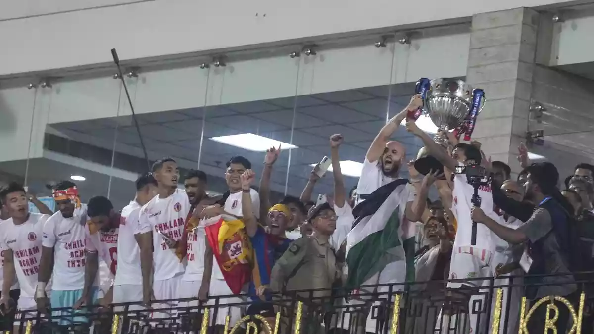 East Bengal FC roared back from a goal down to defeat Inter Kashi FC 2-1 and emerged the new Indian Super League champion. The triumph ended the Red and Gold