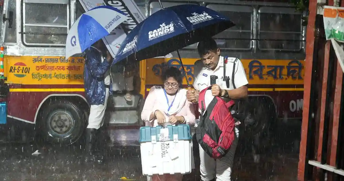 The Election Commission has ordered a repoll at 15 polling stations in South 24 Parganas district of West Bengal on Saturday from 7 am to 6 pm, ANI reported