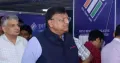 West Bengal Chief Electoral Officer Manoj Kumar Agarwal on Tuesday denied a claim made by Chief Minister Mamata Banerjee that she was “beaten” at a