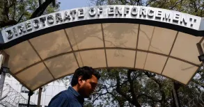 The Enforcement Directorate on Sunday conducted searches at premises linked to Kolkata Police Deputy Commissioner Shantanu Sinha Biswas and a businessman in