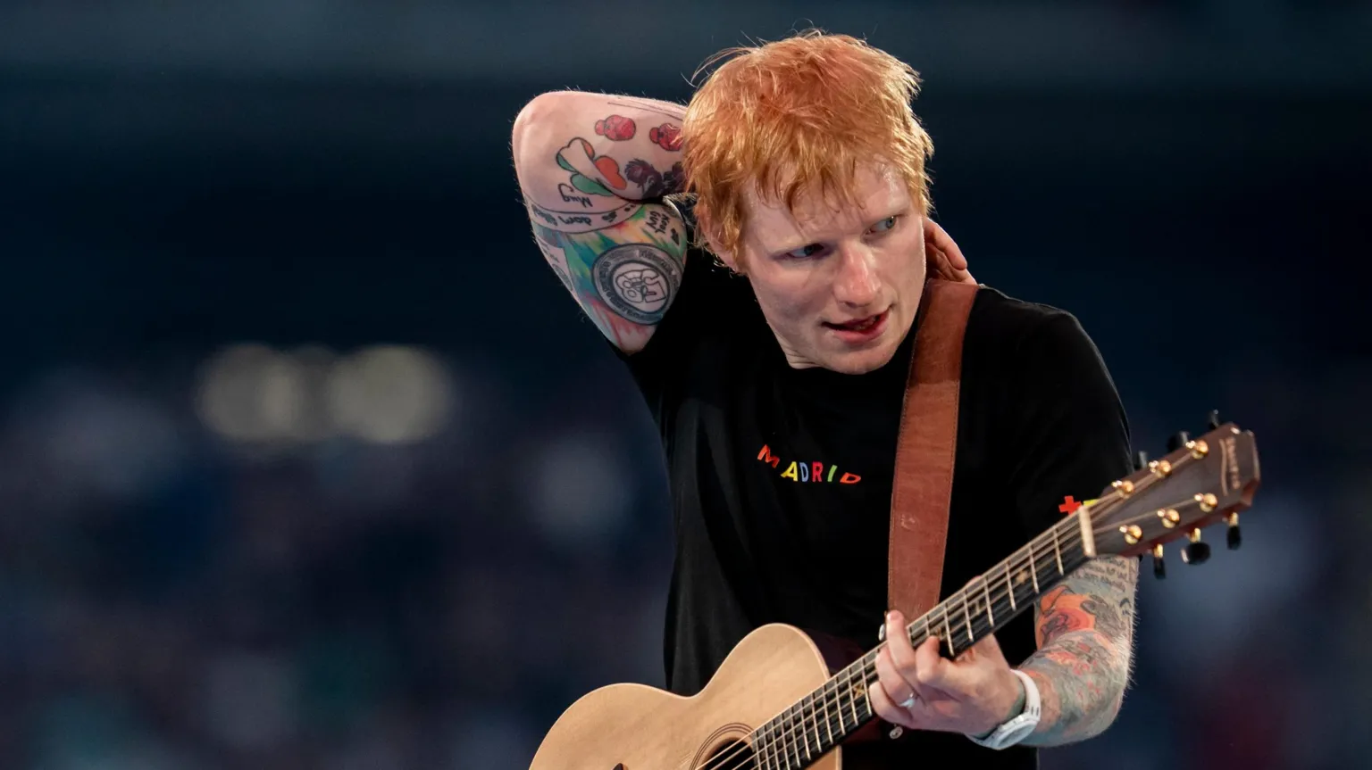 Ed Sheeran comes to his eighth album on the back foot. His last two records, the subdued and introspective Subtract and Autumn Variations, were commercial misfires, selling less than half a million copies each. (His biggest, 2017's Divide, sold 8.4 million in the UK alone).