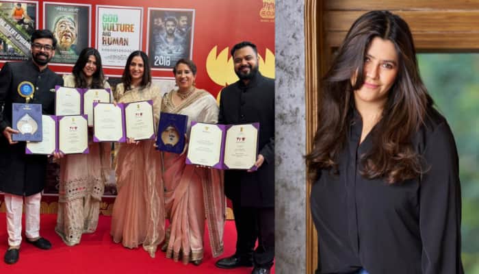 Ektaa Kapoor recalls her mother's disbelief upon hearing that Kathal won the National Award, highlighting their joyful surprise. New Delhi: Ektaa Kapoor has once again made headlines as her film '<strong>Kathal - A Jackfruit Mystery</strong>' won the prestigious Best Feature Film award at the <strong>71st National Film Awards</strong> held in 2025. This marks her first National Award, a milestone that has left the acclaimed producer both surprised and elated.