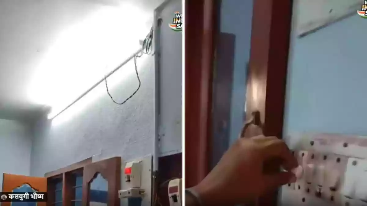An electrician’s simple trick using a fan regulator to control a tube light’s brightness has left many people amused online. The short clip shows how a