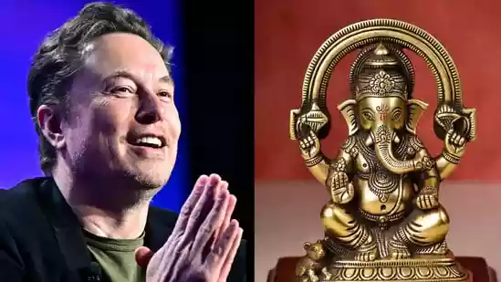Elon Musk today sent Indian social media into a meltdown by sharing a post about Lord Ganesha, the Hindu god worshipped as a remover of obstacles