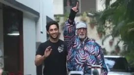 Amitabh Bachchan has already seen Sriram Raghavan's war drama starring his grandson Agastya Nanda. The actor took to his blog to share a heartfelt note about