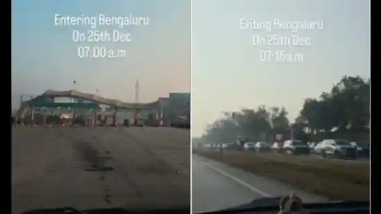 Empty lanes vs long jams