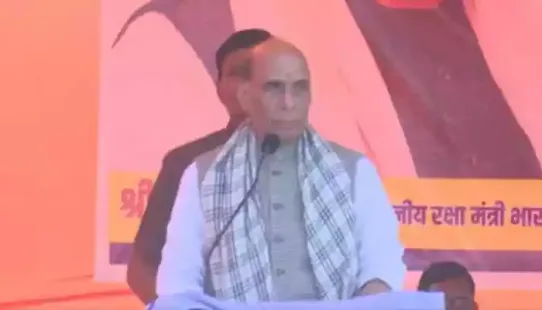 Defence Minister Rajnath Singh said that the era of “katta” (locally-made pistols) and “laltane” (lanterns) is over in Bihar