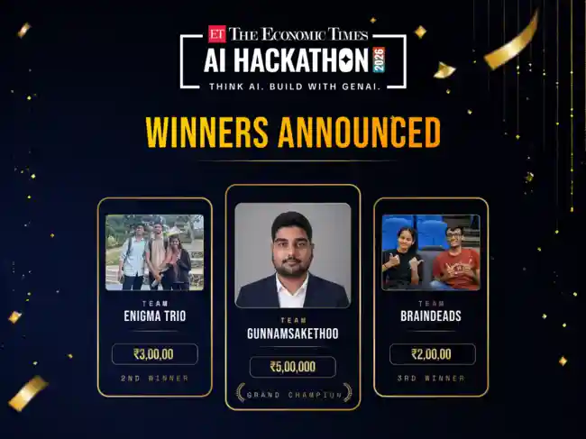 ET GenAI Hackathon First Edition Wraps Up