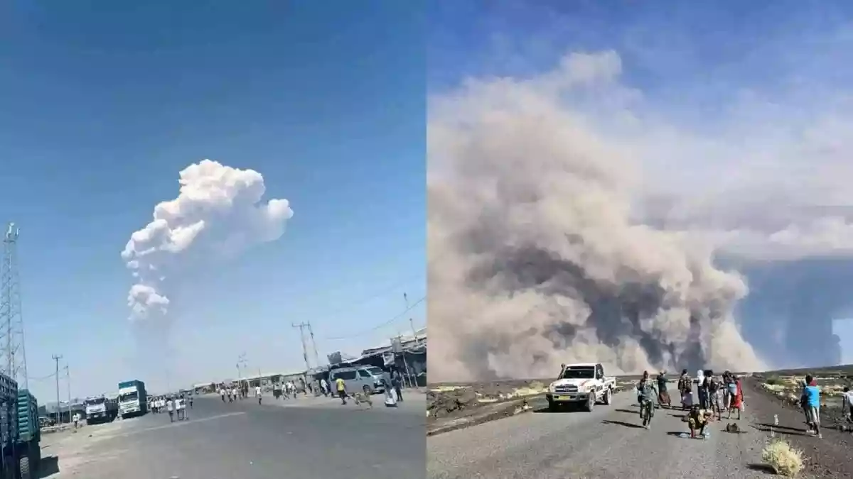 Ethiopian Volcano Awakens After 12