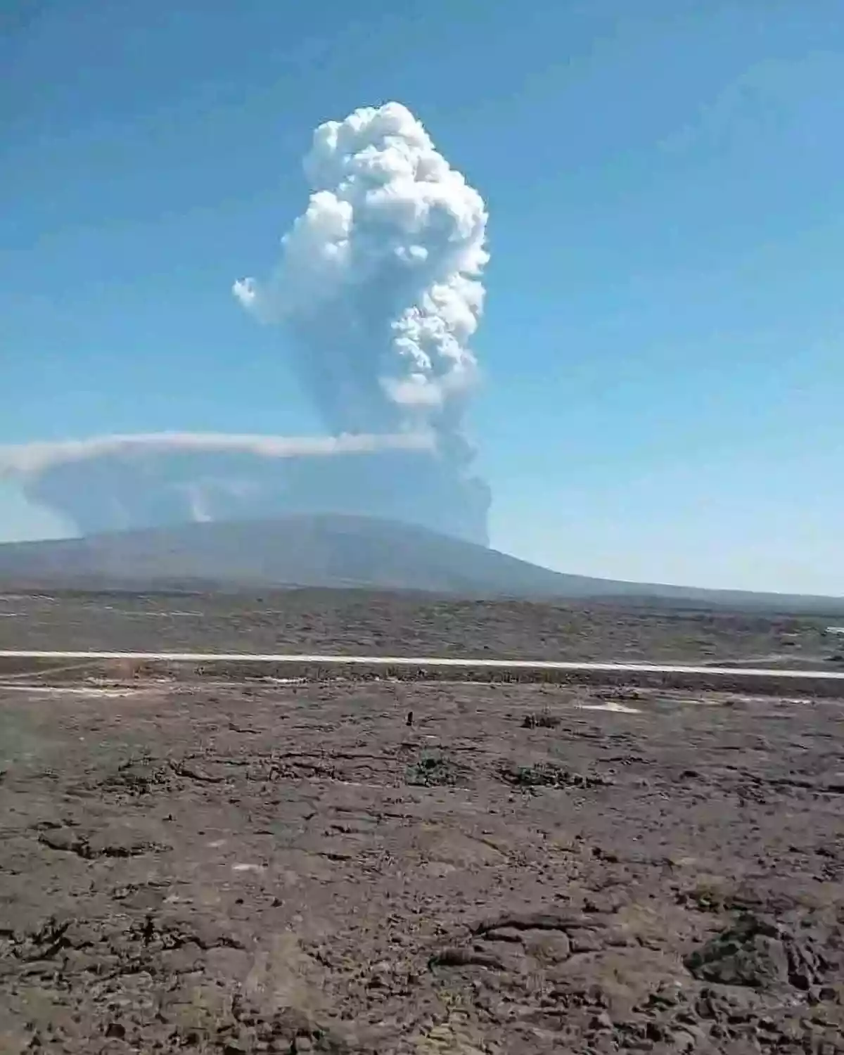Volcanic activity in northern Ethiopia's long-dormant Hayli Gubbi volcano subsided on Tuesday (November 25, 2025) after an eruption over the weekend that left