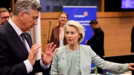 It's become a joke - through gritted teeth - these days in EU circles, that whenever leaders meet, as they did these last two days in Cyprus - expecting to