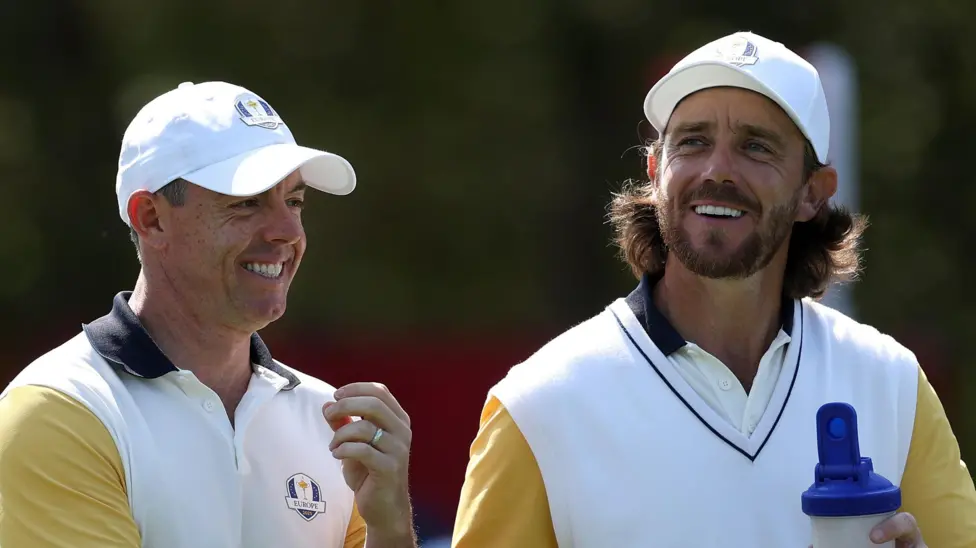 European captain Luke Donald has opted for two heavyweight pairings - including reuniting Rory McIlroy and Tommy Fleetwood - as he looks for a fast start in Friday's opening session of the Ryder Cup against the United States in New York.</b> Northern Ireland's McIlroy and England's Fleetwood linked up to great effect in Europe's victory in Rome two years ago, winning together in both foursomes sessions to contribute two crucial points.