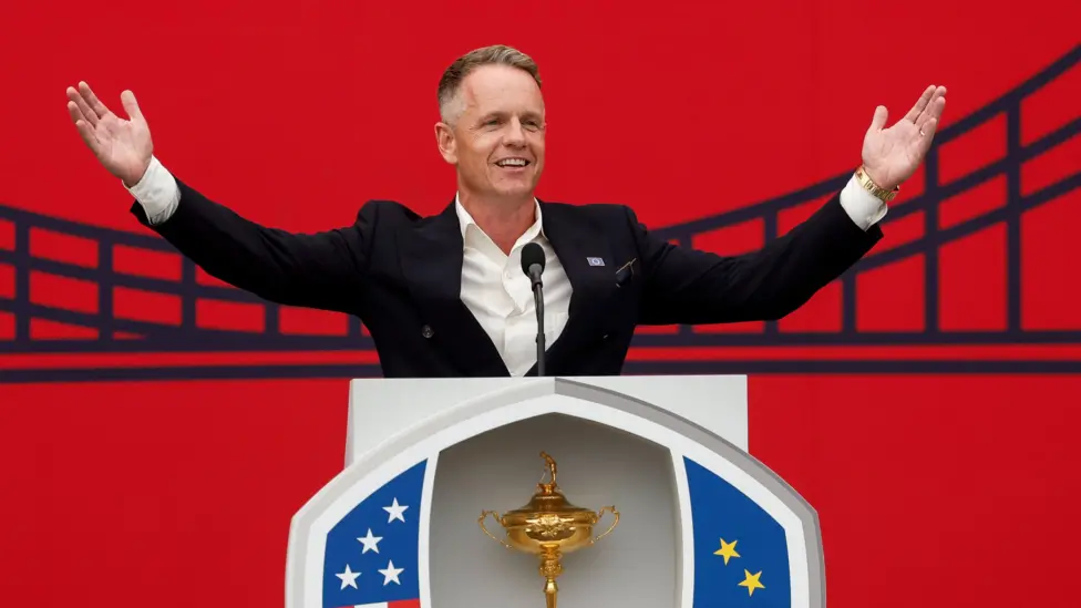 European captain Luke Donald says his team are 