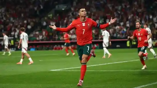 Even at 40 years old, Cristiano Ronaldo continues to put away goals for Portugal as he bids for FIFA World Cup success, and also continues to make records tumble. The all-time great stroked home two first-time finishes in the first half during his team's WC Qualifier against Hungary at the Estadio Jose Alvalade in Lisbon, the city in which he starting off his career with Sporting CP.Even at 40 years old, Cristiano Ronaldo continues to put away goals for Portugal as he bids for FIFA World Cup success, and also continues to make records tumble. The all-time great stroked home two first-time finishes in the first half during his team's WC Qualifier against Hungary at the Estadio Jose Alvalade in Lisbon, the city in which he starting off his career with Sporting CP.While Ronaldo's brace was cancelled out by an early Attila Szalai header and an injury time equalizer by Liverpool midfielder Dominik Szoboszlai, the Al Nassr star's goals were enough to ensure his nation remain top of the qualification group.