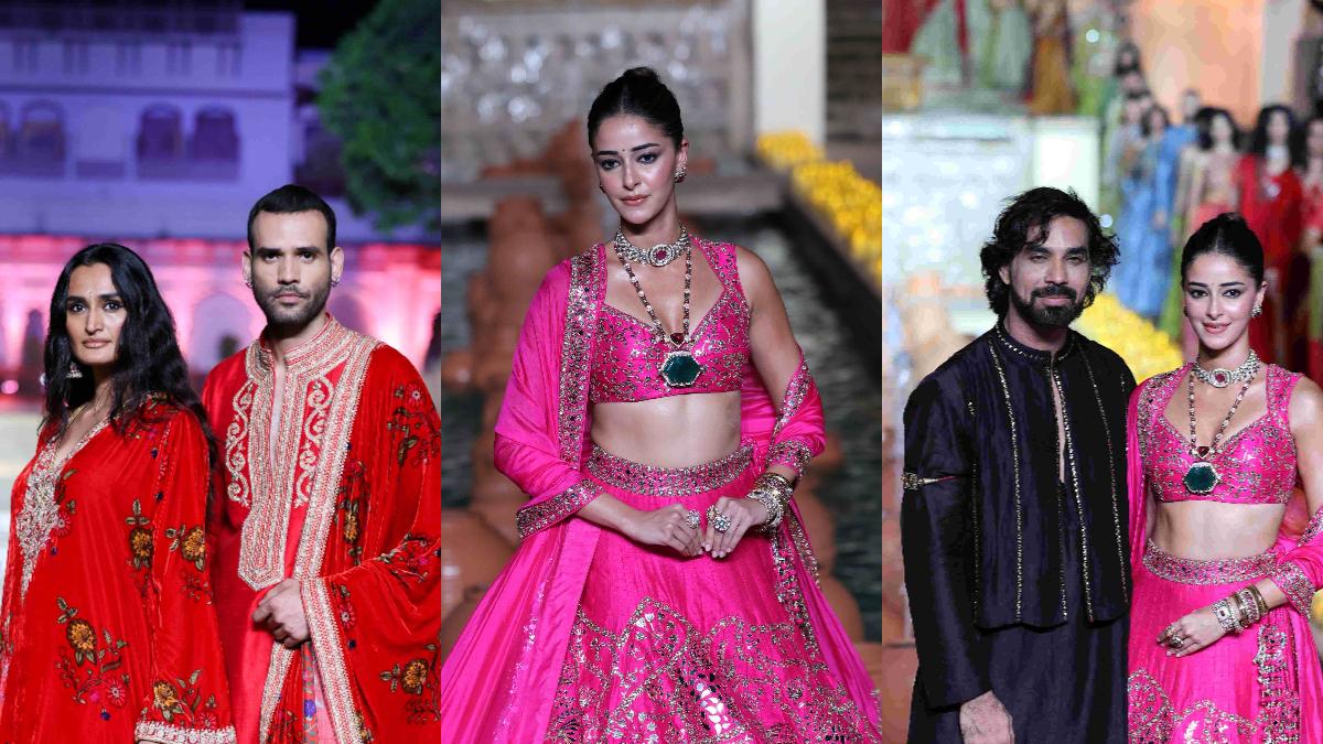 Every stitch in Punit Balana's creations is a proud paean to Rajasthan. The garments are shaped by memories, art, colours, music, culture and localities from the State that he calls home. Be it Bagru, Sanganer, or the buzzing chowks of Jaipur, all of them find representation in Punit's collections.