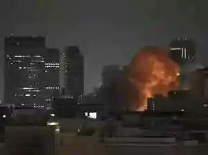 An explosion rocked Bandar Abbas, Iran on Saturday. The blast occurred at an eight-storey building, damaging two floors, vehicles, and shops